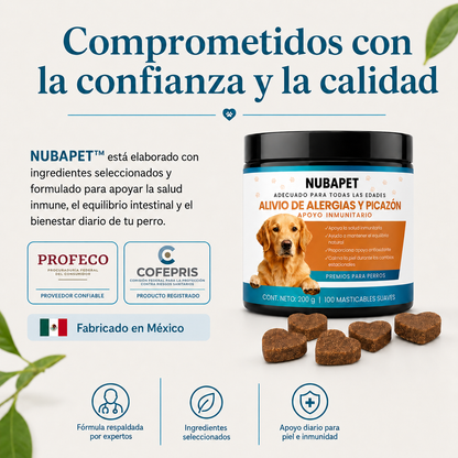 Nubapet Sin Alergias y Sin picazón